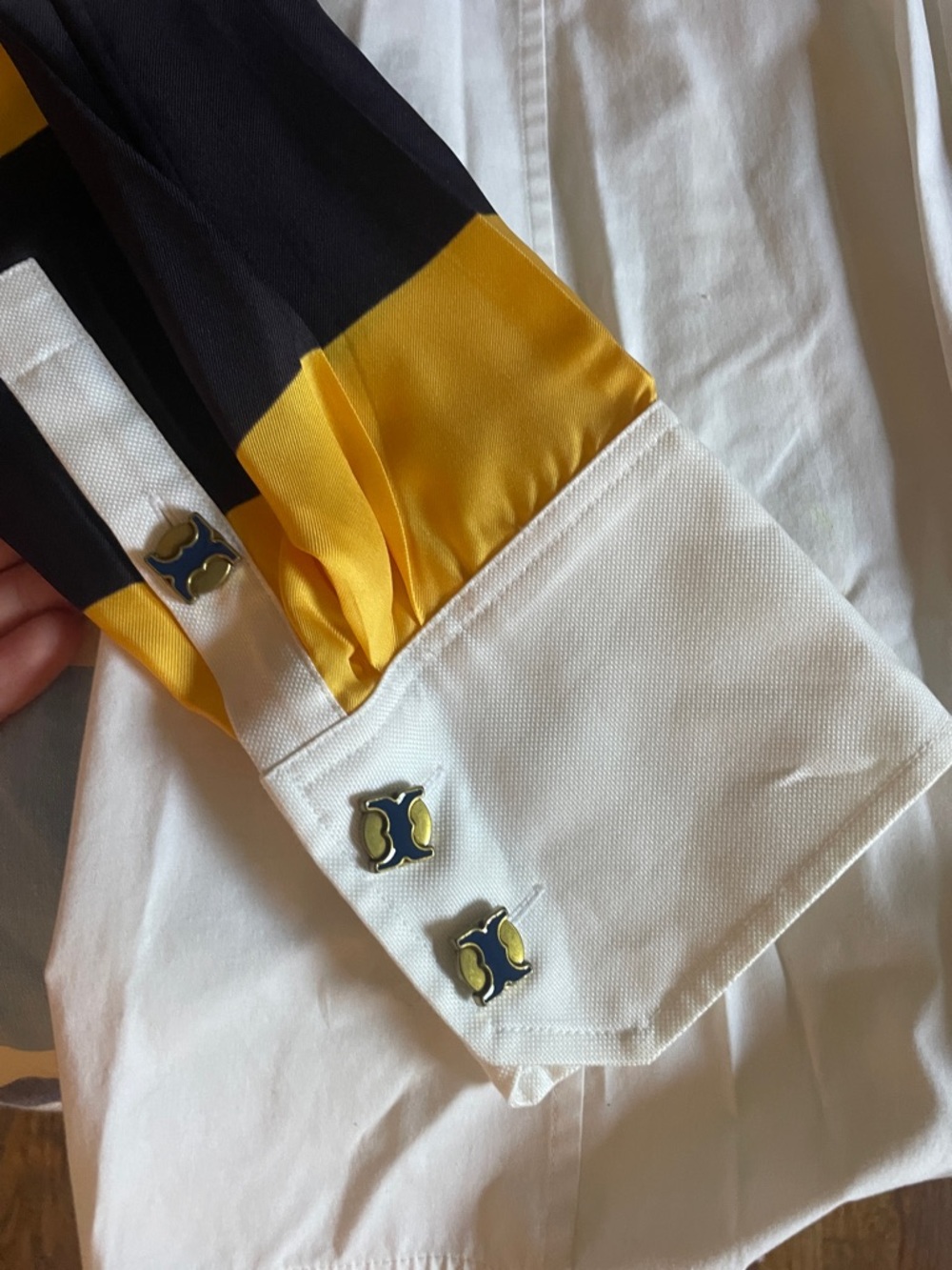 Tory Burch button down blouse - Picture 2 of 4